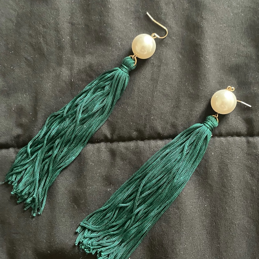 Pearl earrings